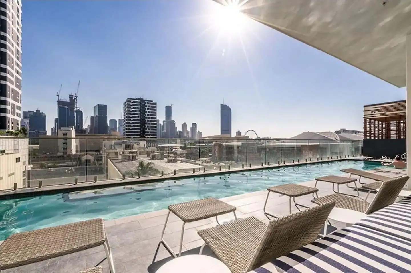 Sunset Views With Best Location, King Bed, Pool, Gym Brisbane 0*,